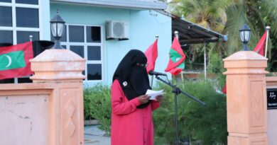 ޤައުމީ ދުވަހުގެ ދިދަނެގުމުގެ ރަސްމިއްޔާތު ވައިކަރަދޫގައި ބާއްވައިފި